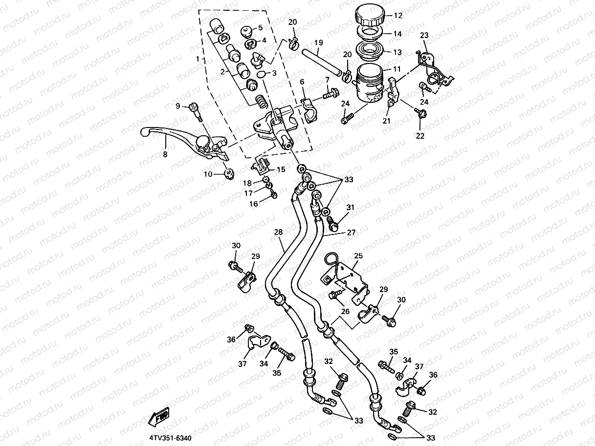 FRONT MASTER CYLINDER