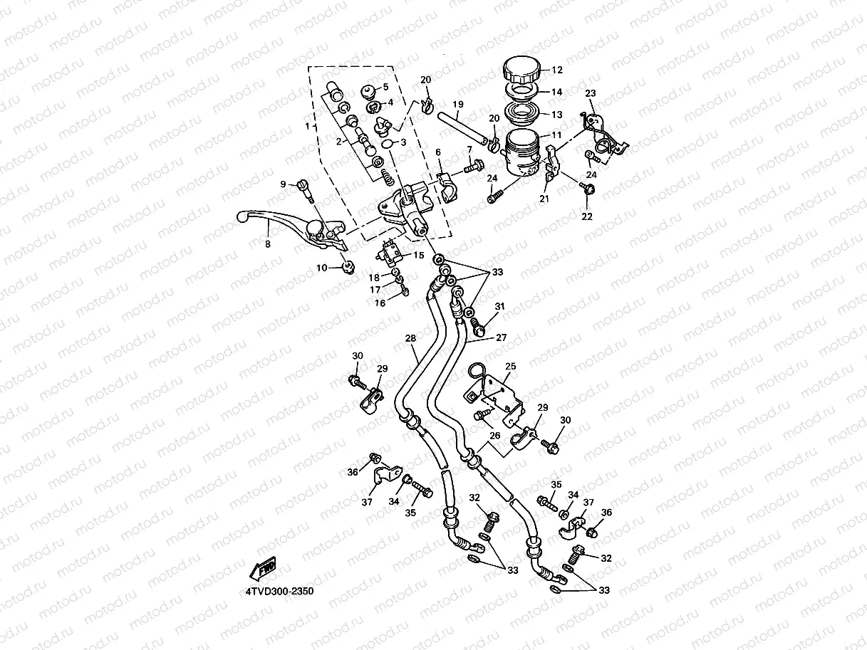FRONT MASTER CYLINDER