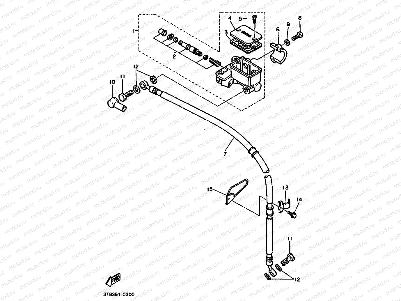 FRONT MASTER CYLINDER