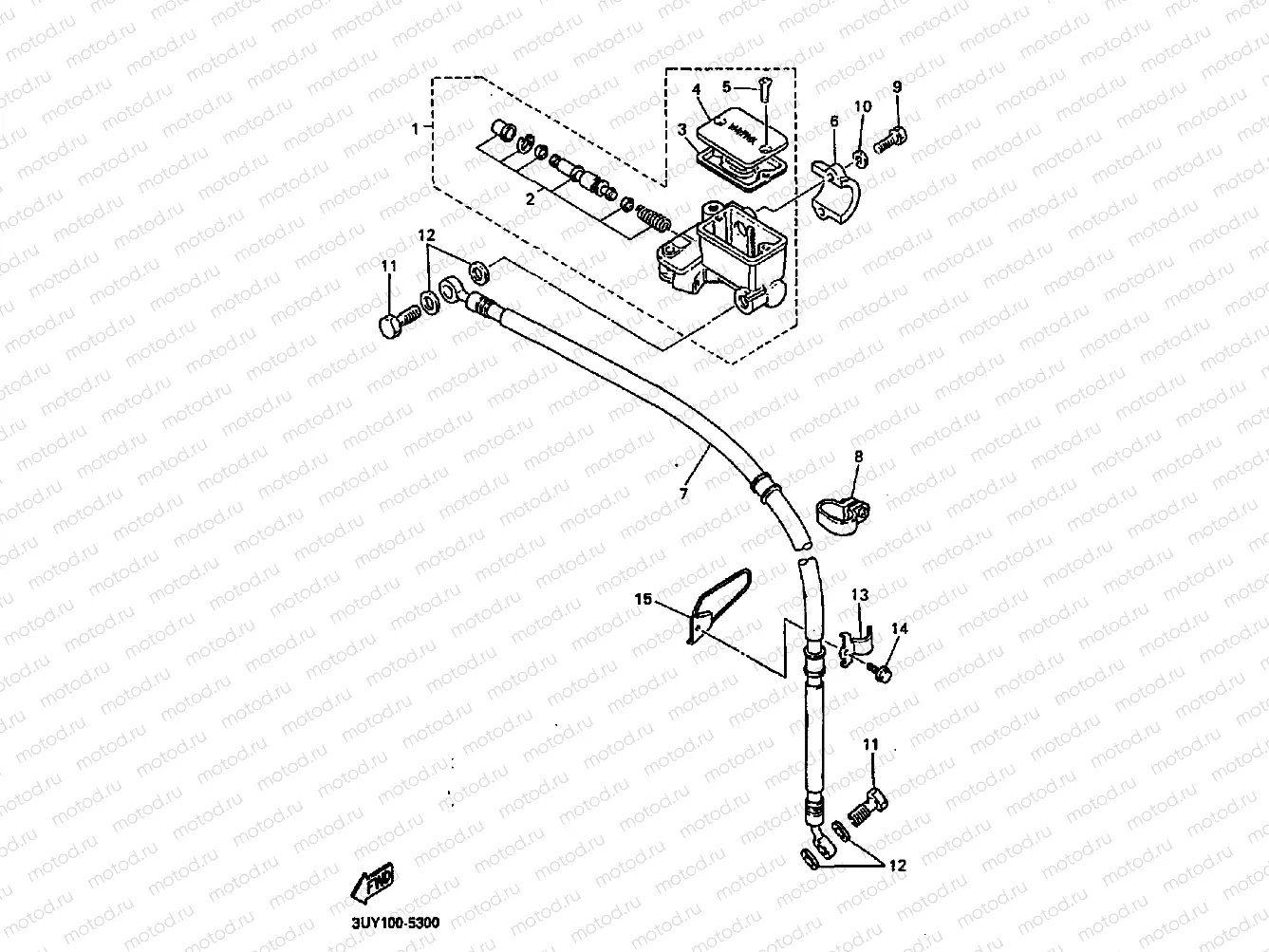 FRONT MASTER CYLINDER