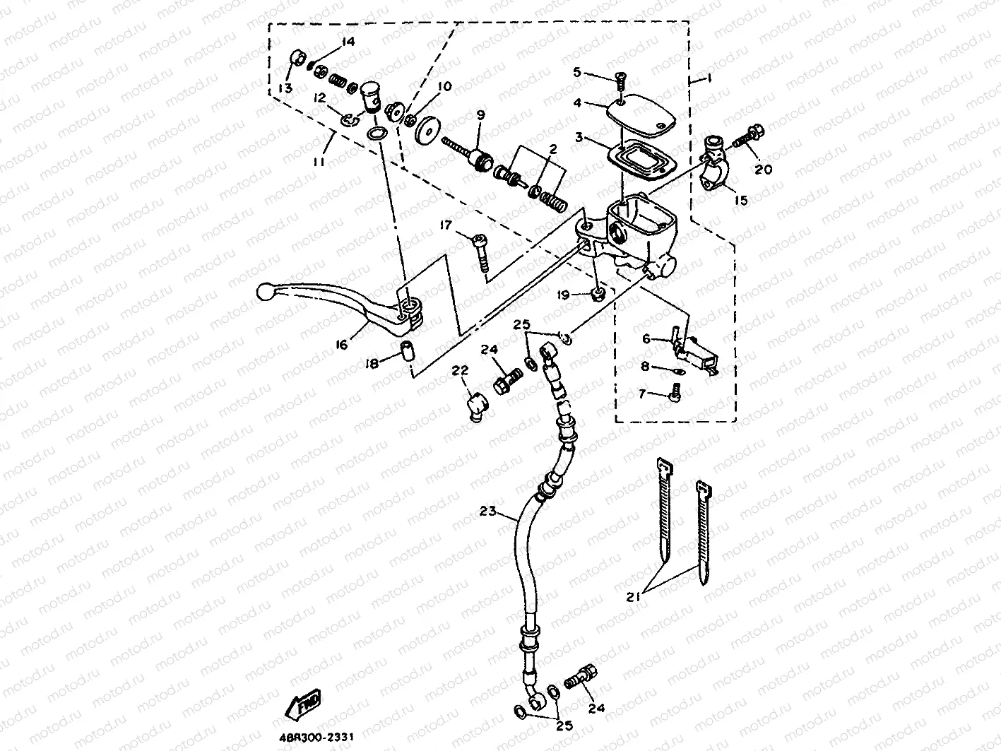 FRONT MASTER CYLINDER