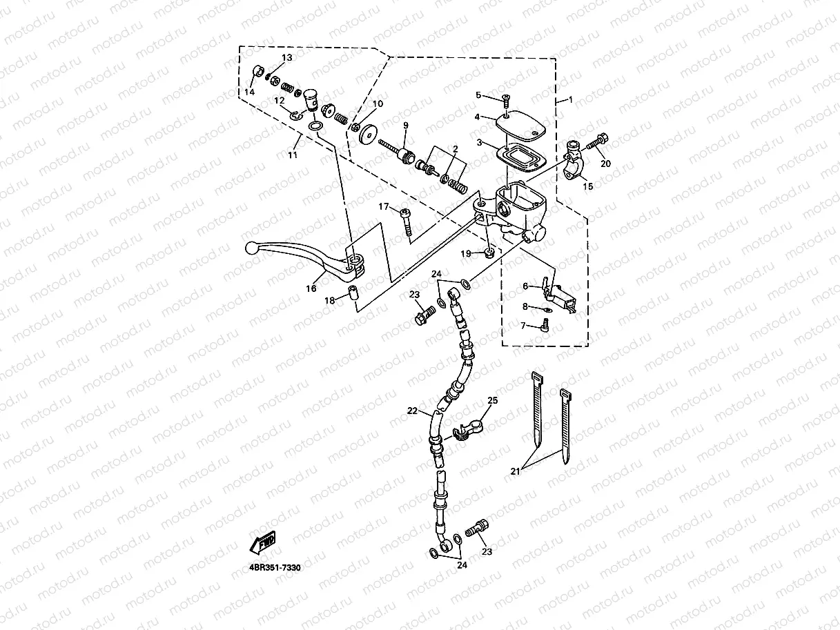 FRONT MASTER CYLINDER