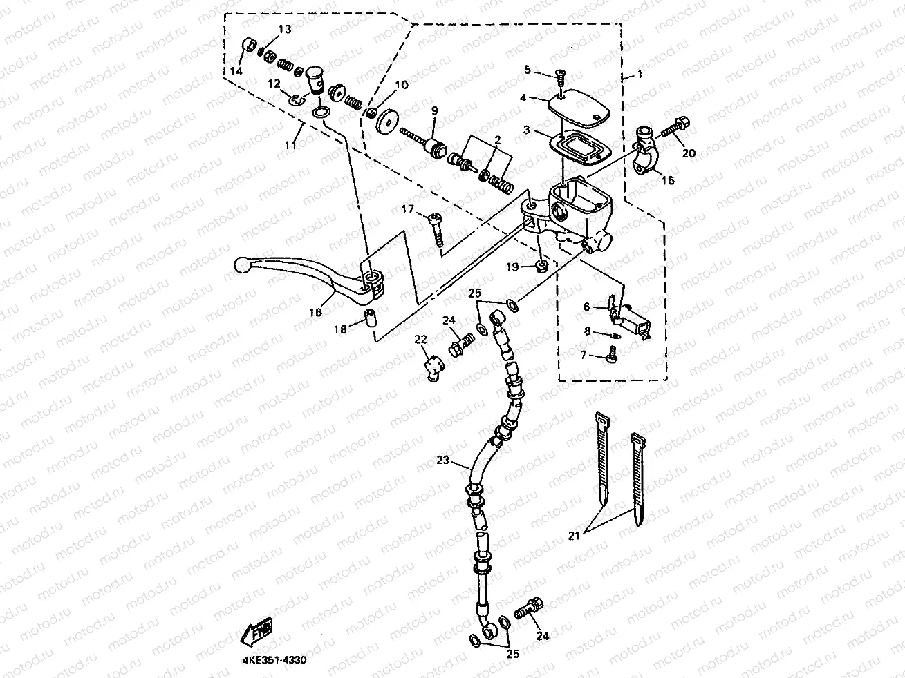 FRONT MASTER CYLINDER