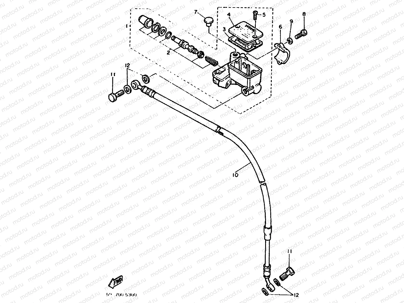 FRONT MASTER CYLINDER