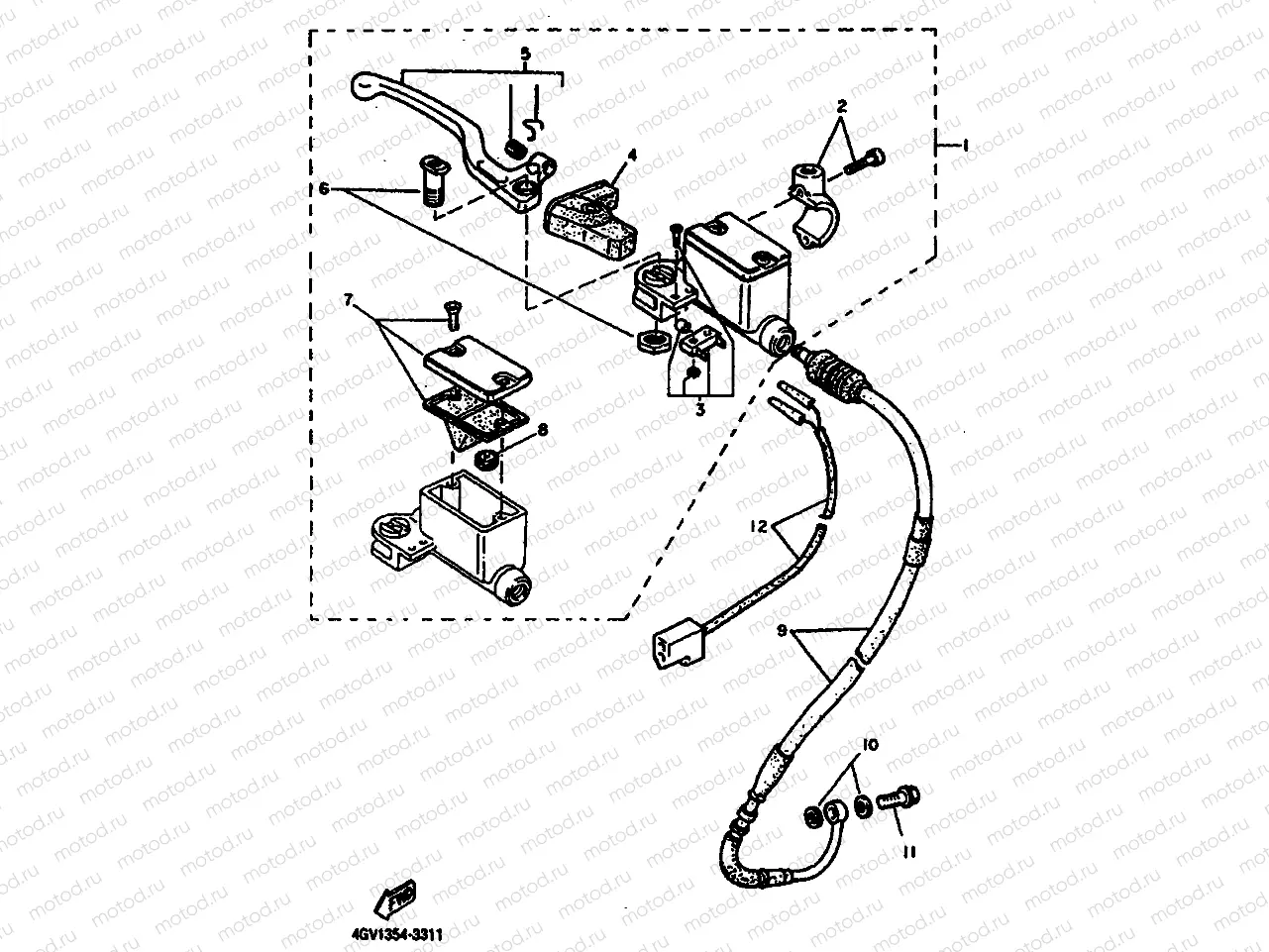 FRONT MASTER CYLINDER