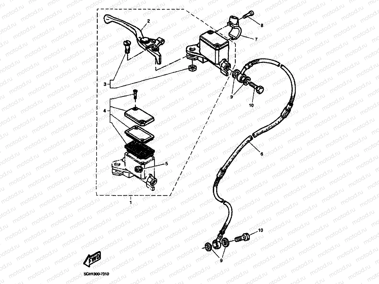FRONT MASTER CYLINDER