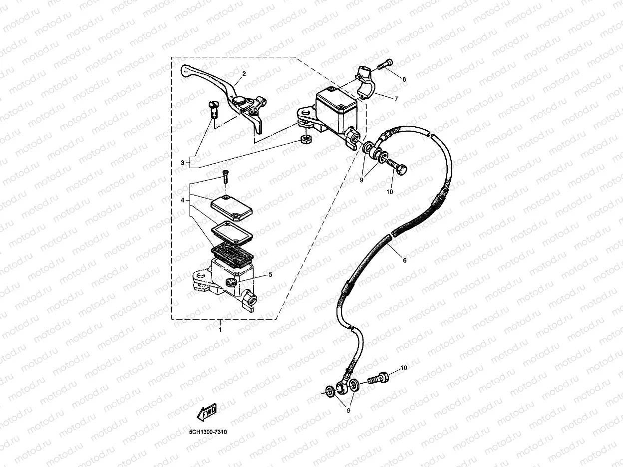 FRONT MASTER CYLINDER
