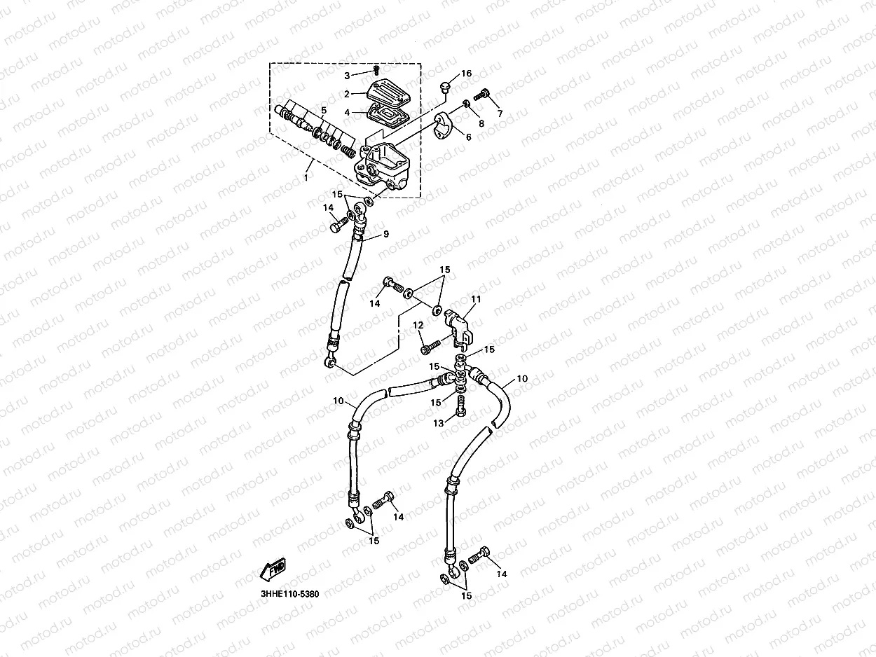 FRONT MASTER CYLINDER
