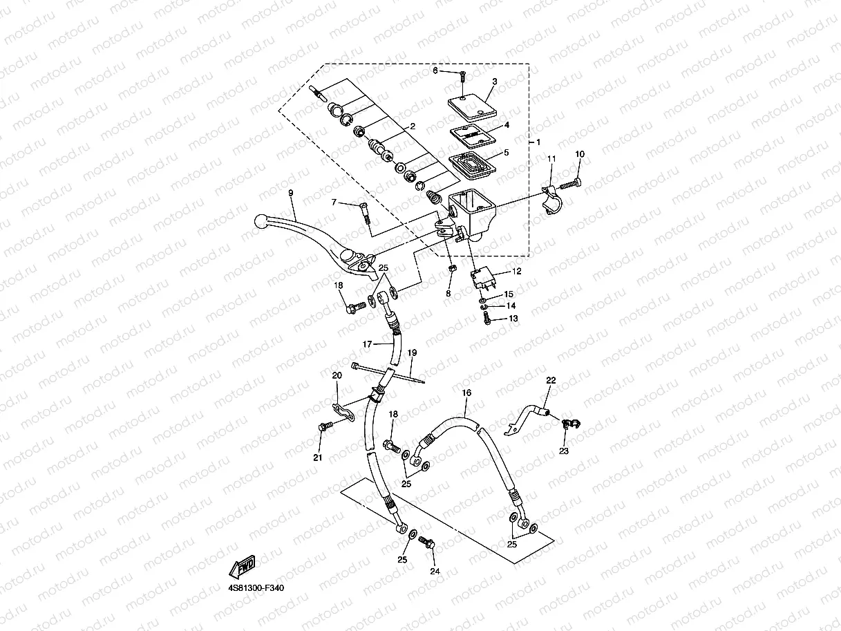 FRONT MASTER CYLINDER