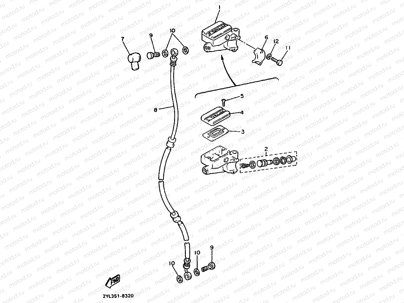 FRONT MASTER CYLINDER