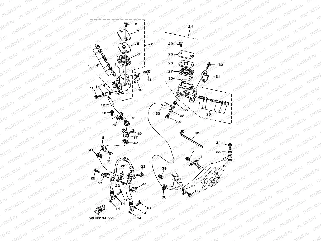FRONT MASTER CYLINDER
