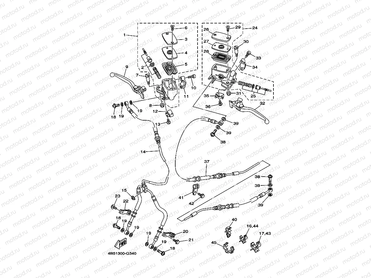 FRONT MASTER CYLINDER