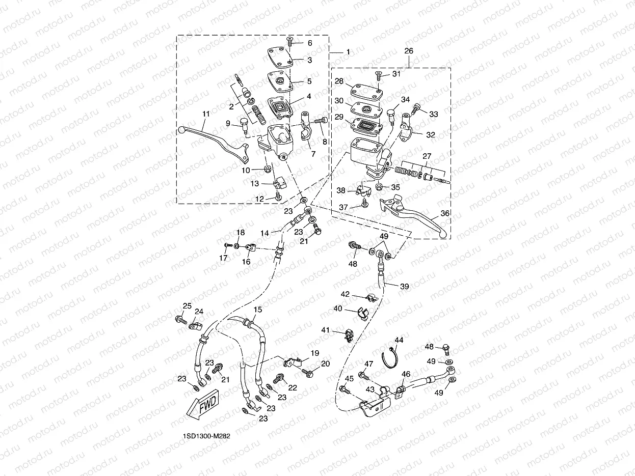 FRONT MASTER CYLINDER