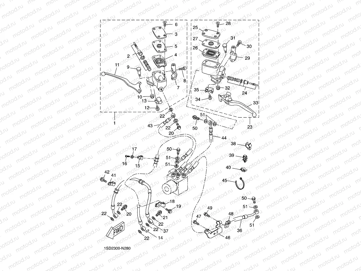 FRONT MASTER CYLINDER
