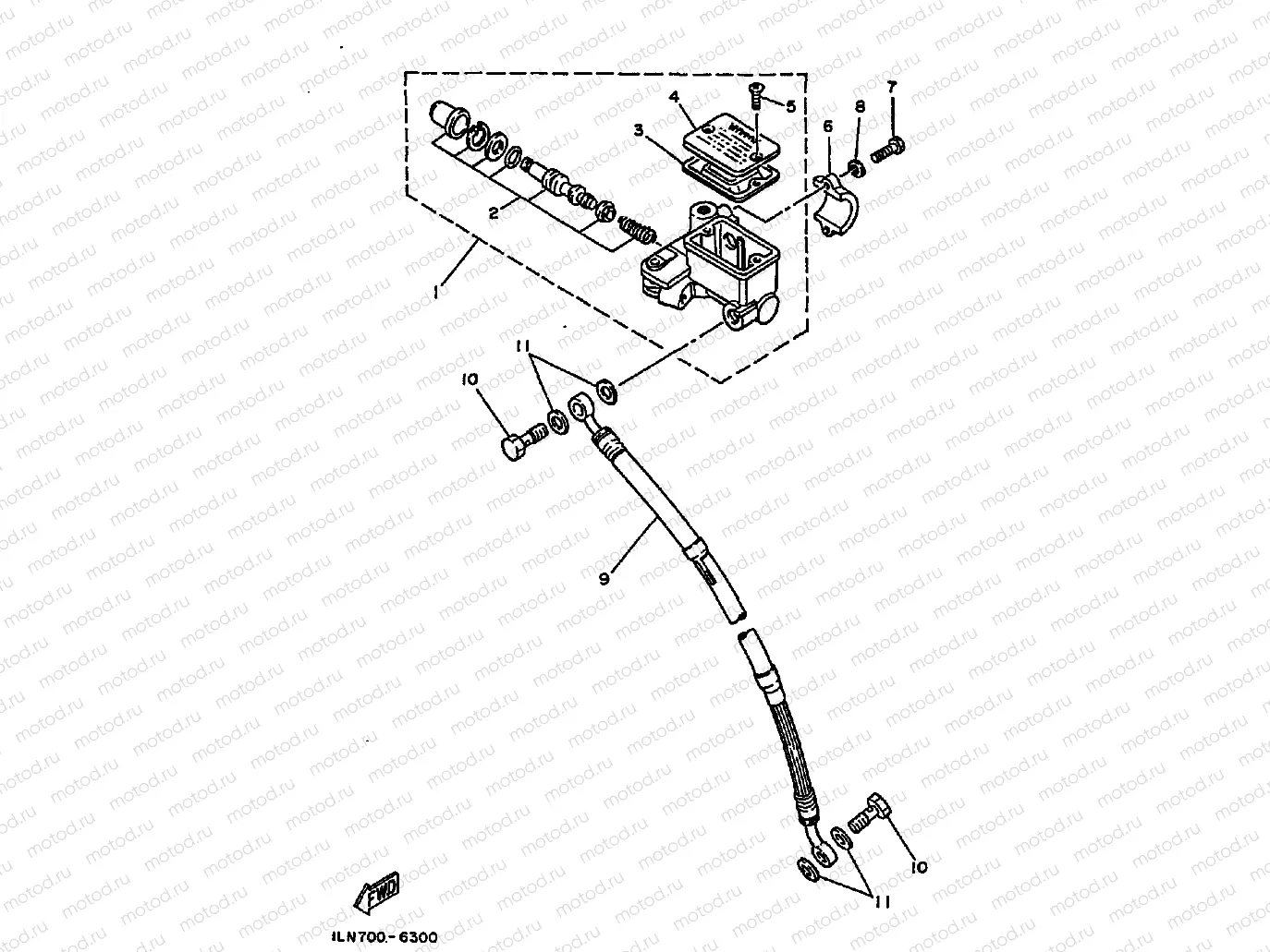 FRONT MASTER CYLINDER