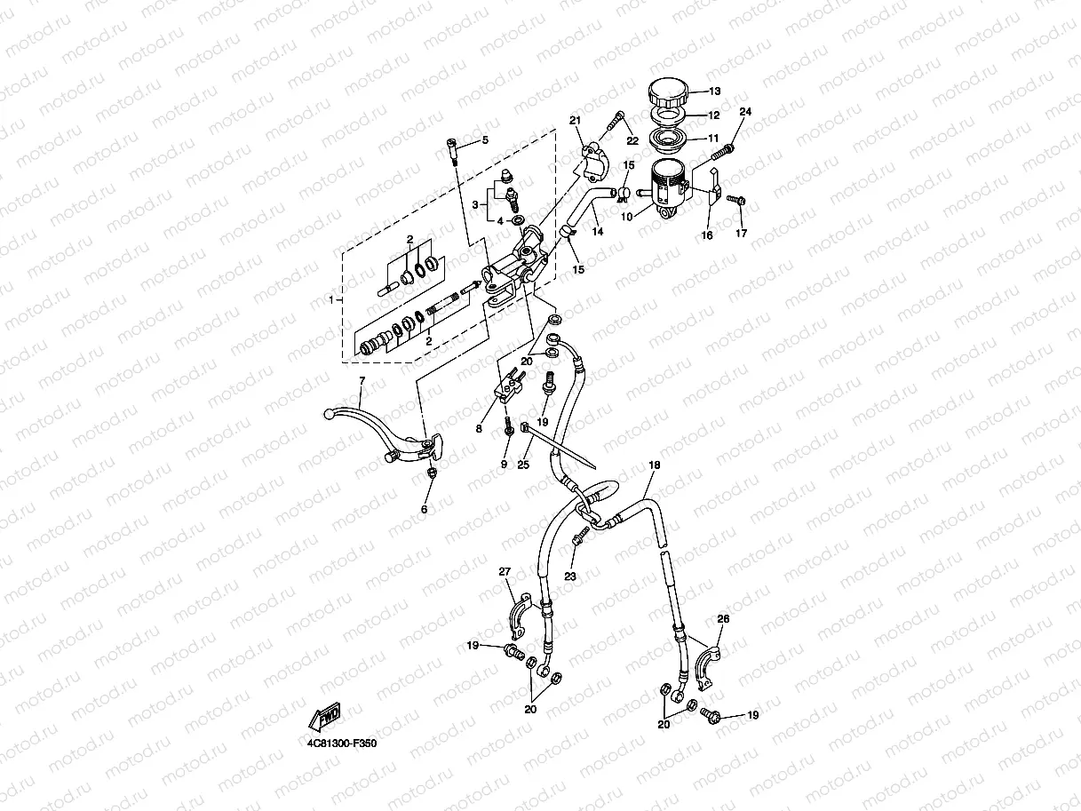 FRONT MASTER CYLINDER