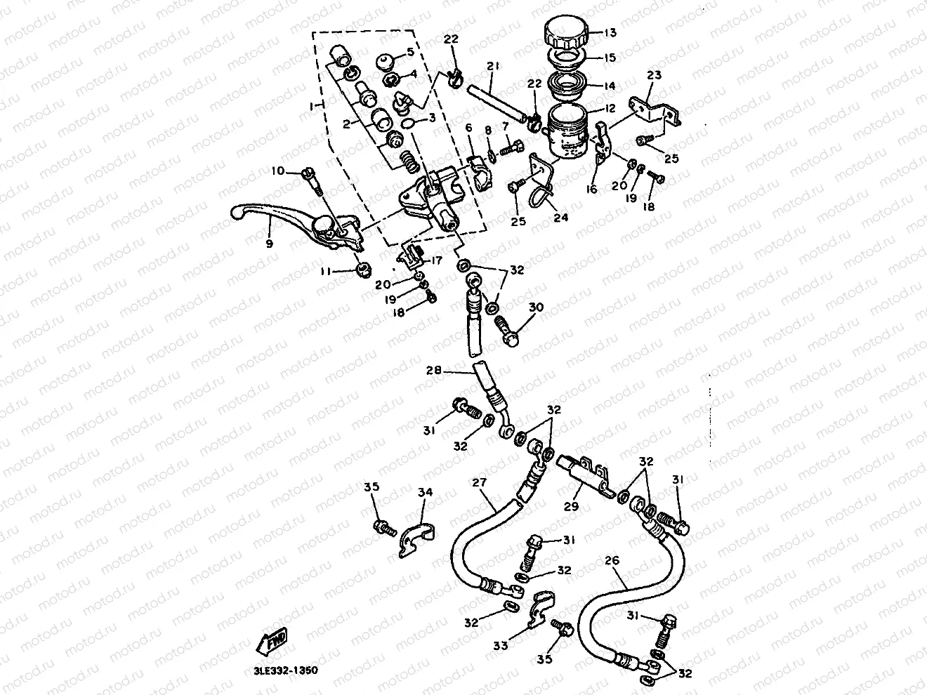 FRONT MASTER CYLINDER