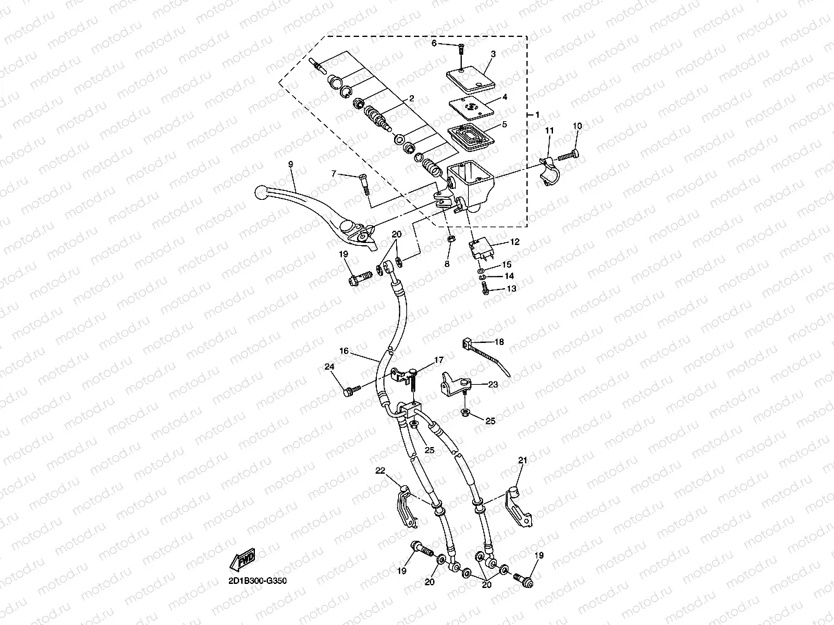 FRONT MASTER CYLINDER