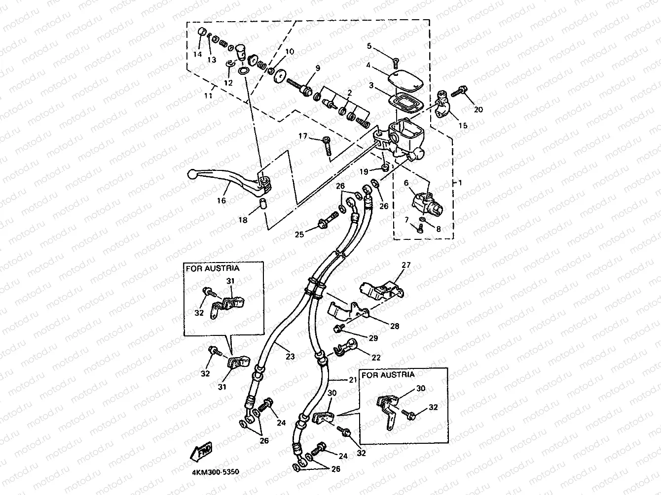 FRONT MASTER CYLINDER