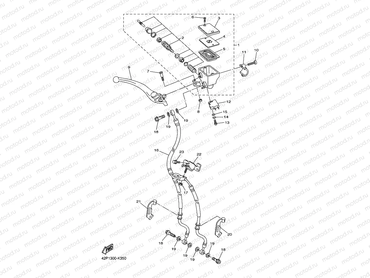 FRONT MASTER CYLINDER