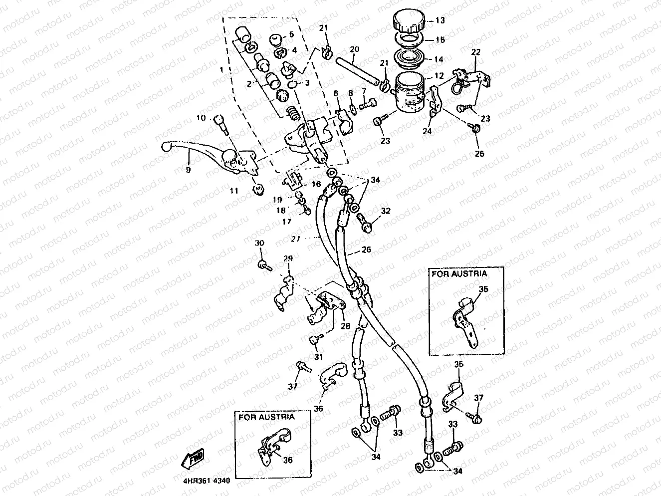 FRONT MASTER CYLINDER