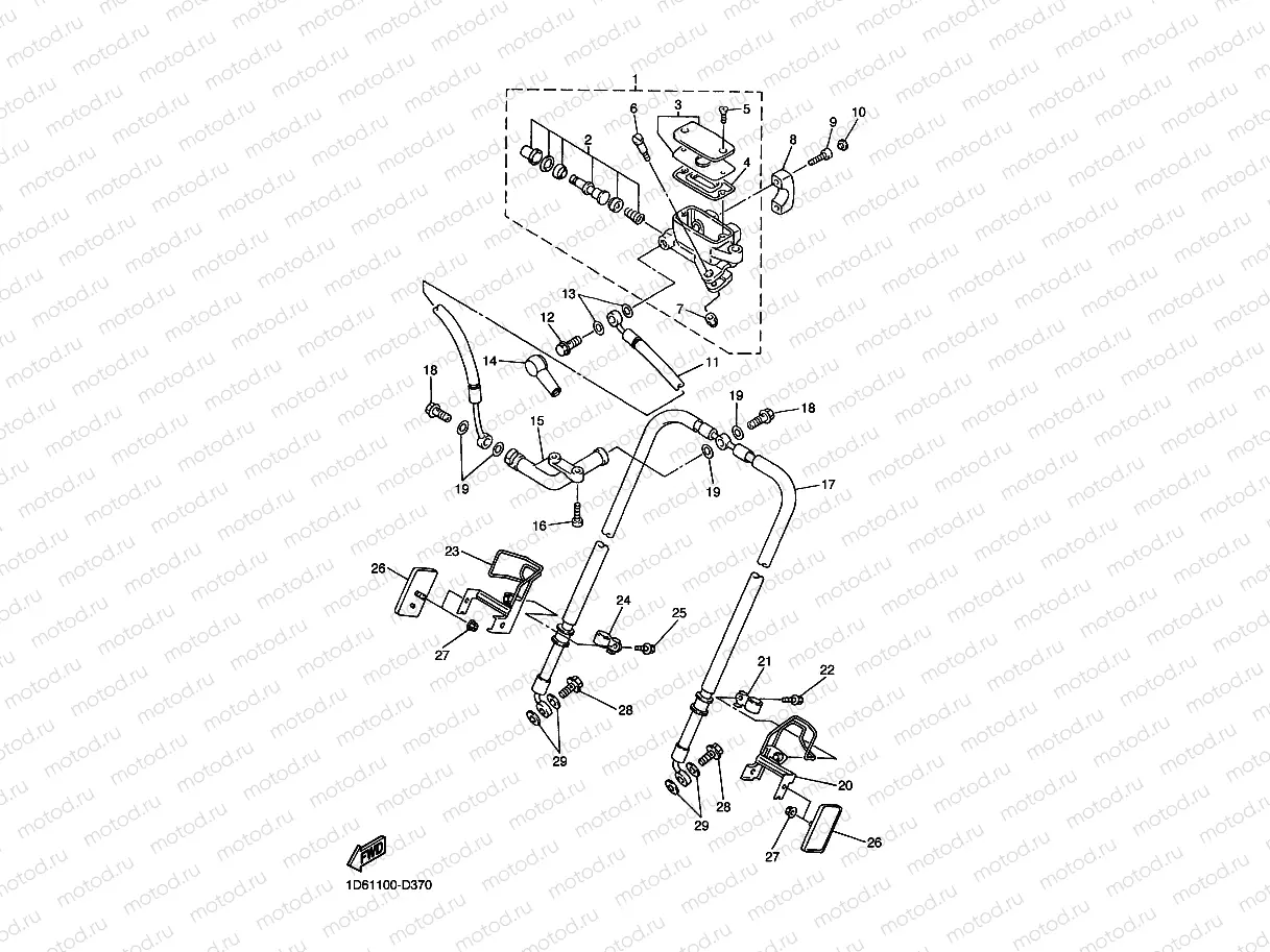 FRONT MASTER CYLINDER