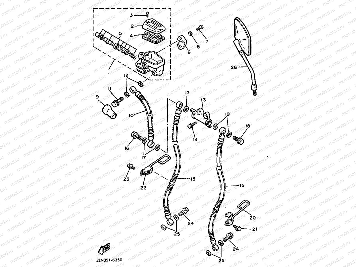 FRONT MASTER CYLINDER