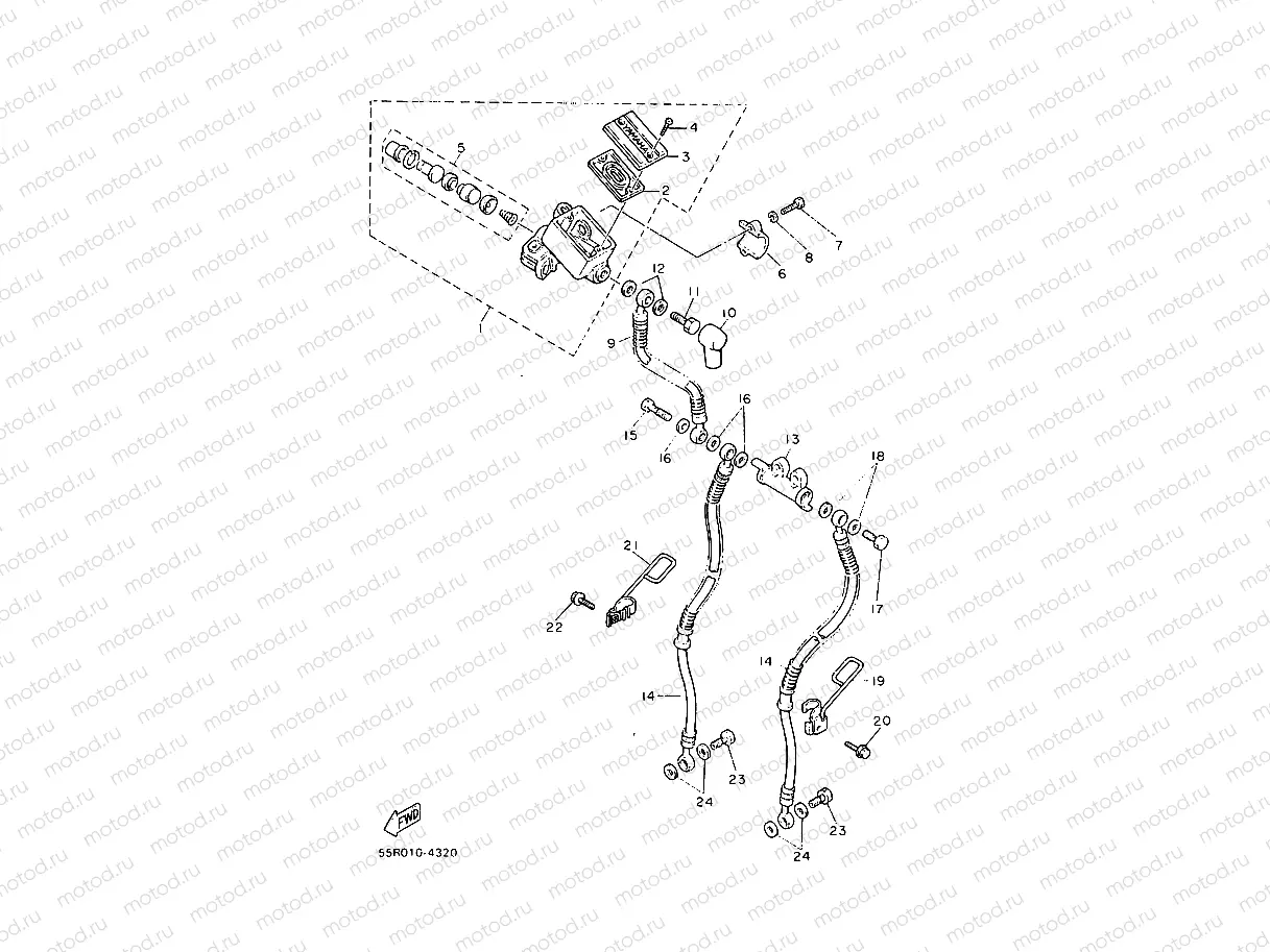 FRONT MASTER CYLINDER