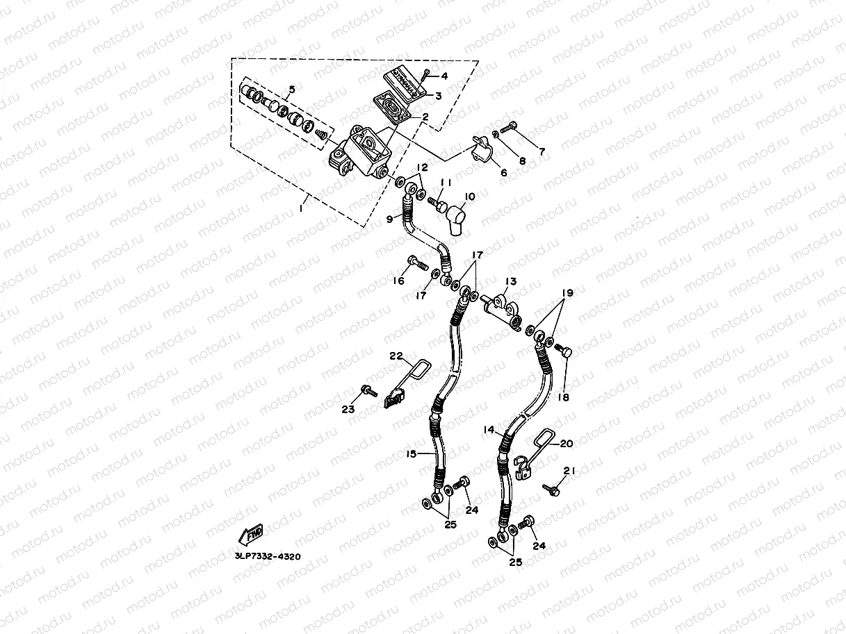 FRONT MASTER CYLINDER