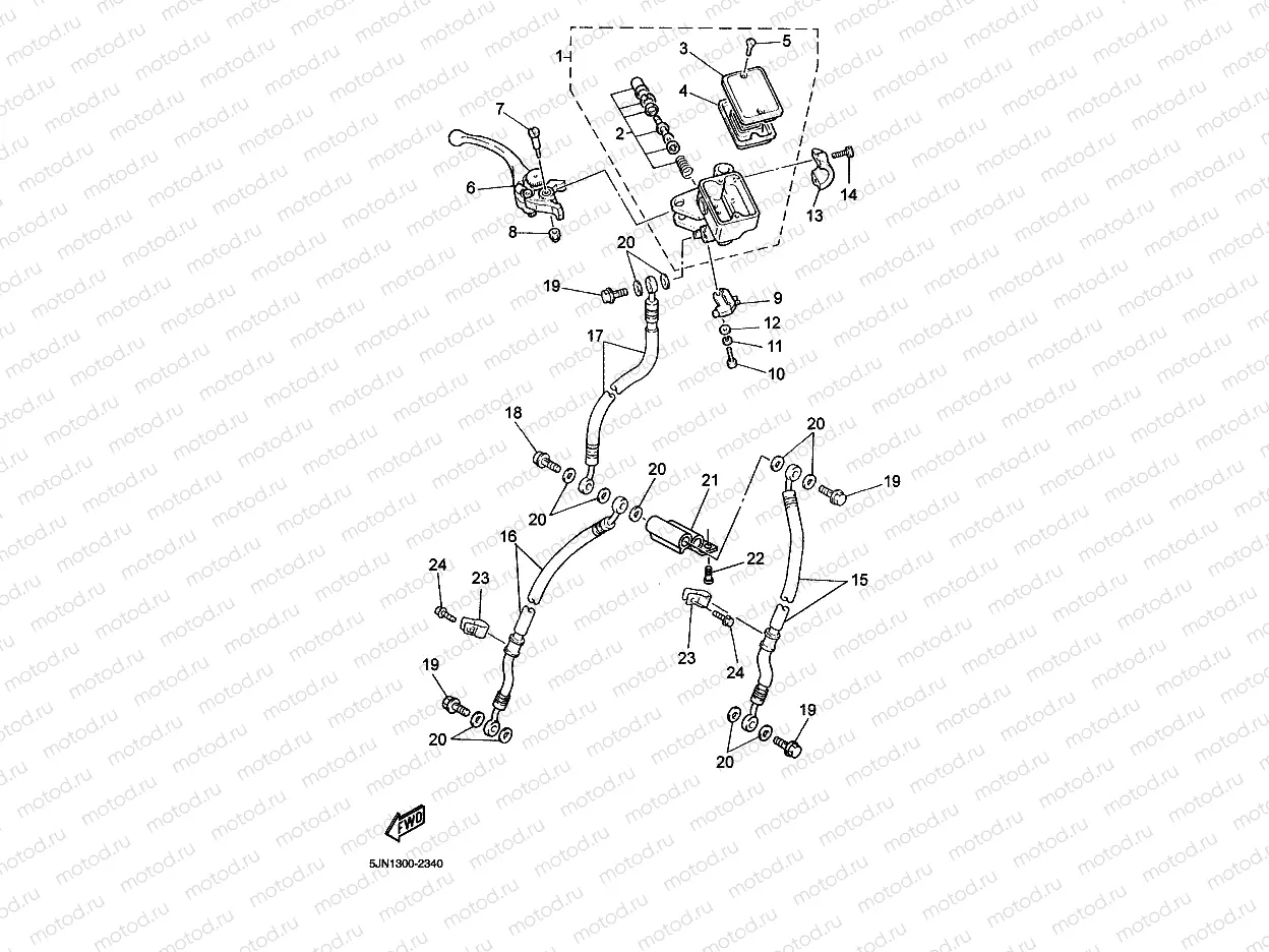 FRONT MASTER CYLINDER