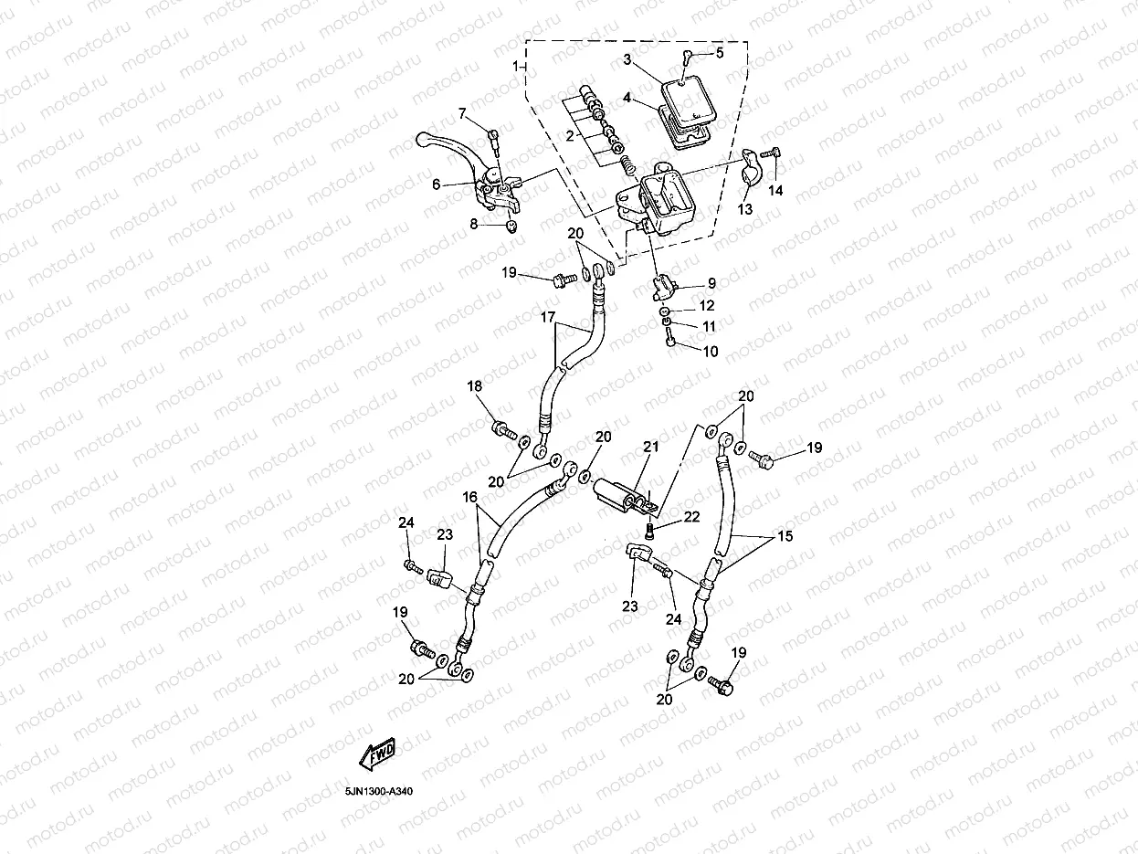 FRONT MASTER CYLINDER