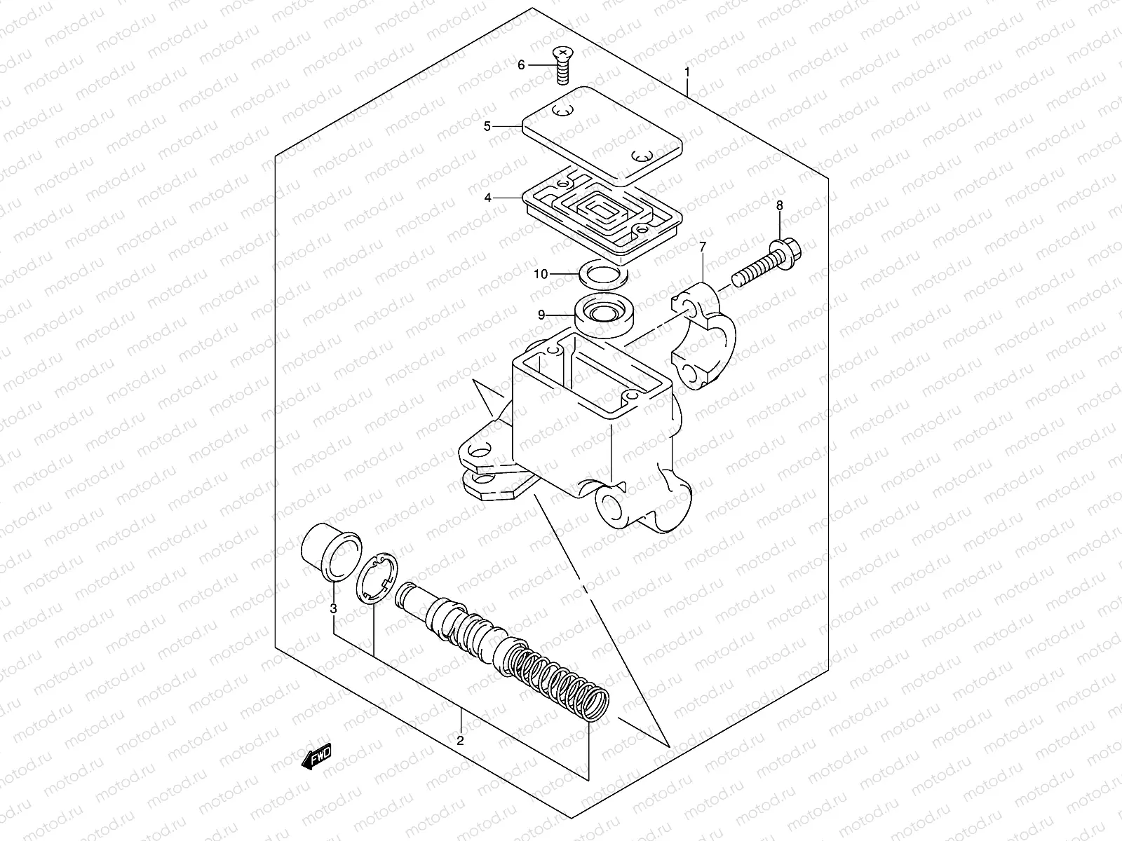 FRONT MASTER CYLINDER