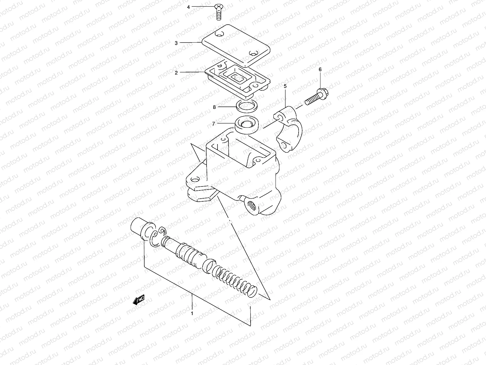 FRONT MASTER CYLINDER