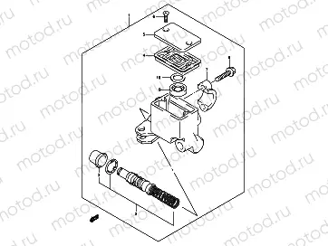 FRONT MASTER CYLINDER