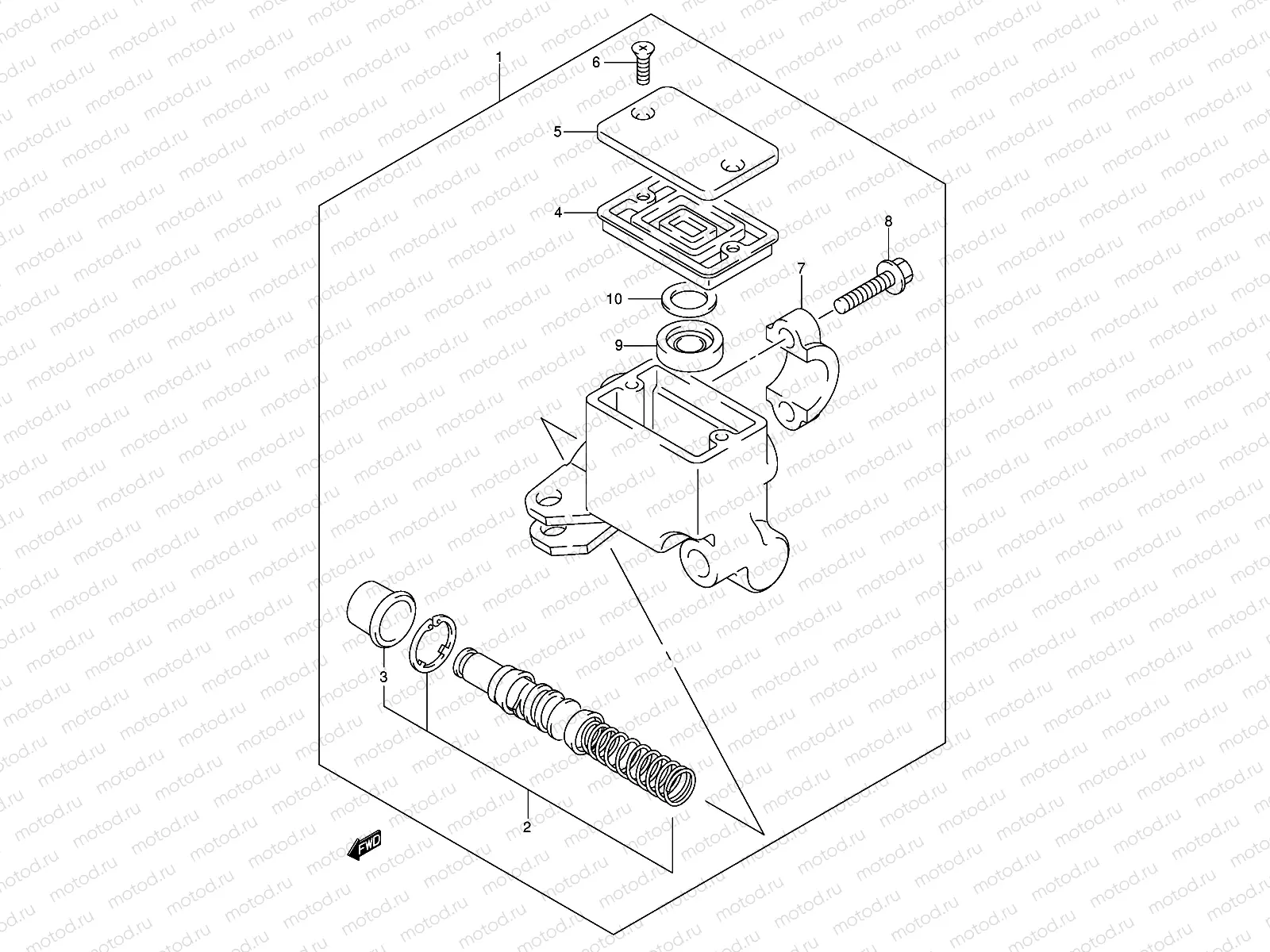 FRONT MASTER CYLINDER