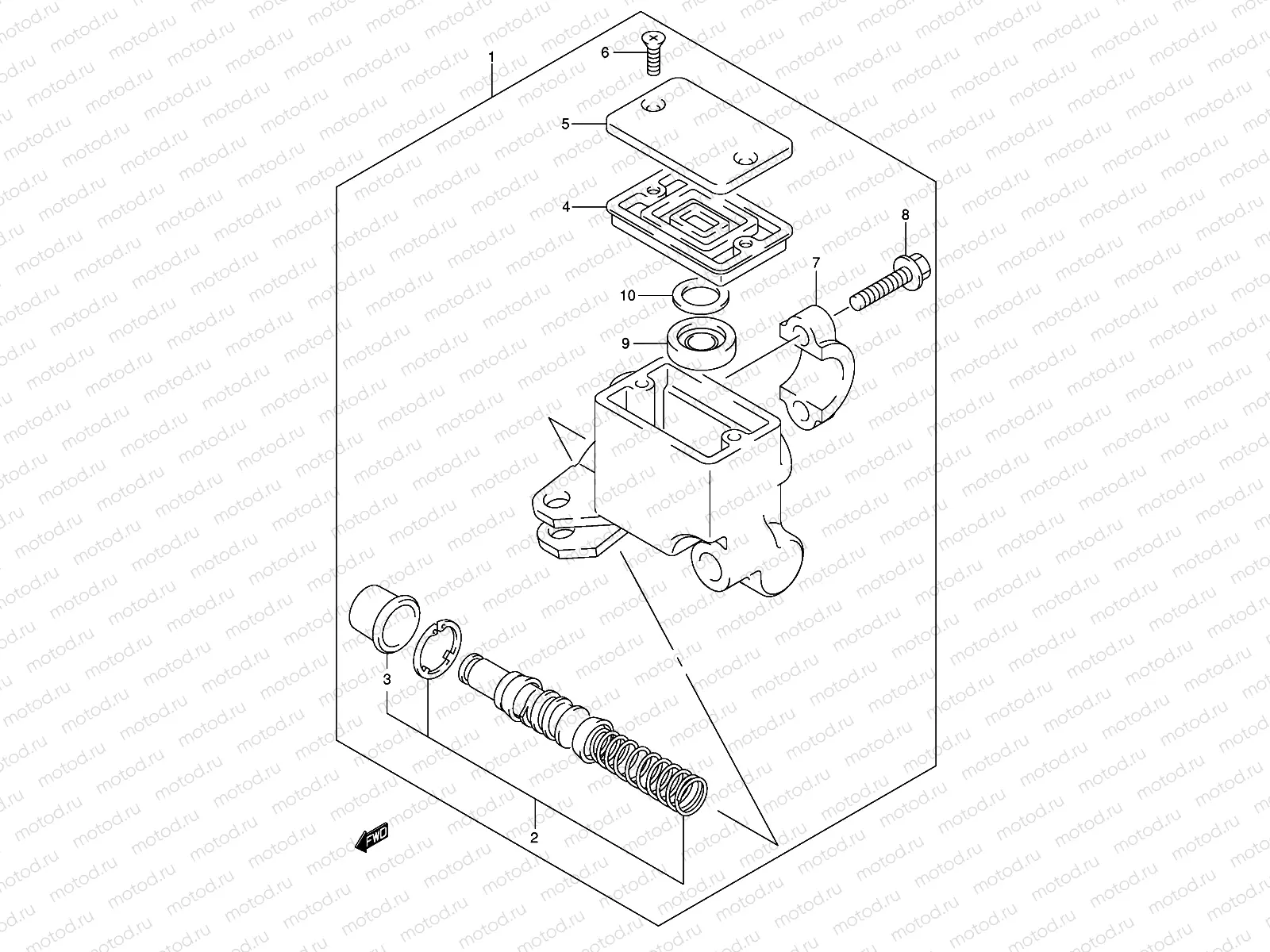 FRONT MASTER CYLINDER