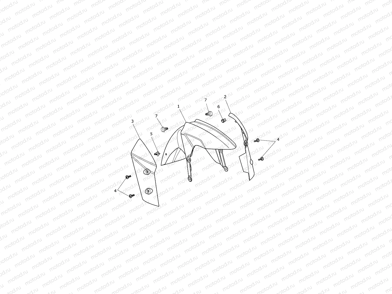 Front Mudguard