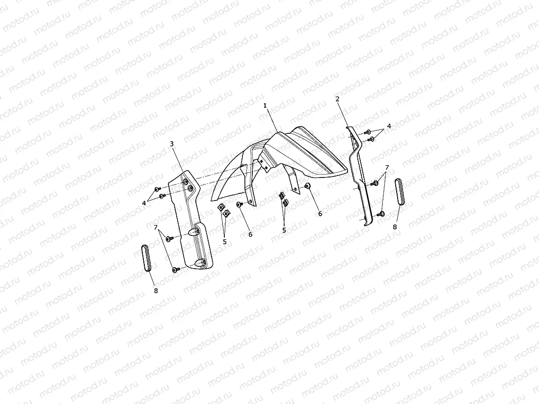 Front Mudguard