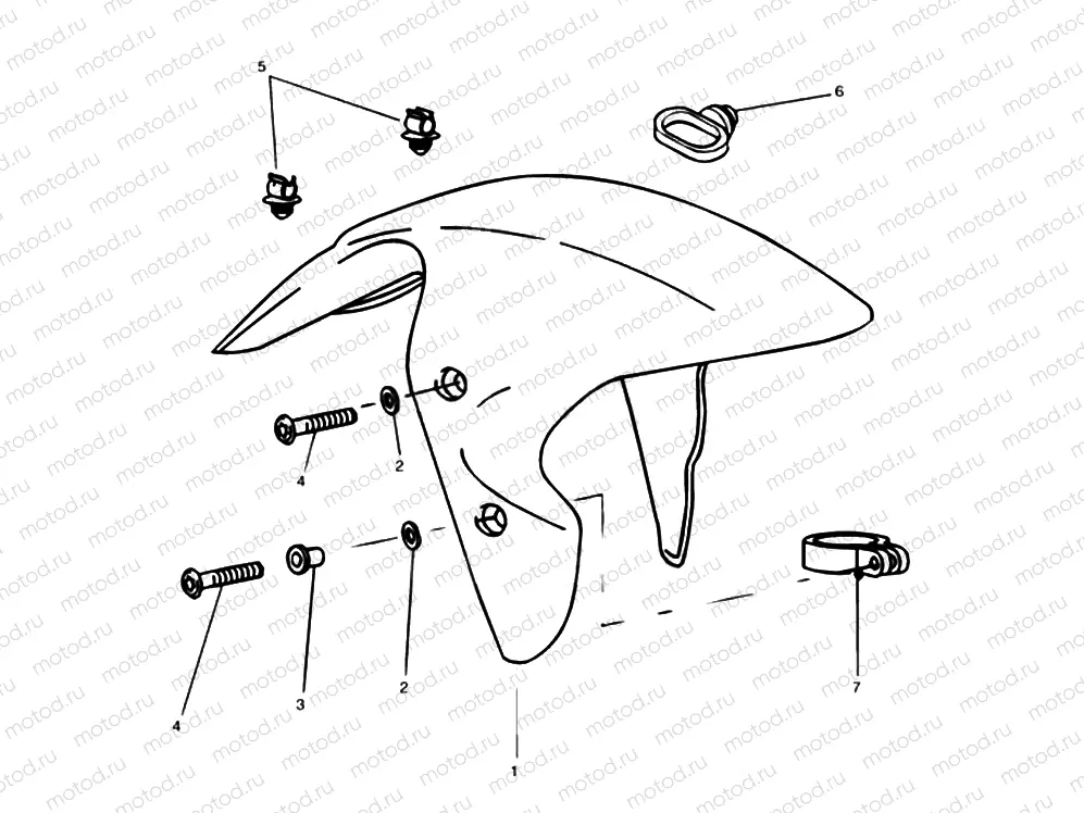 Front Mudguard All Markets