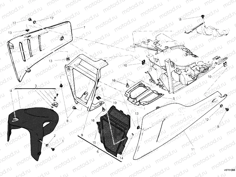 FRONT MUDGUARD » PLASTICS