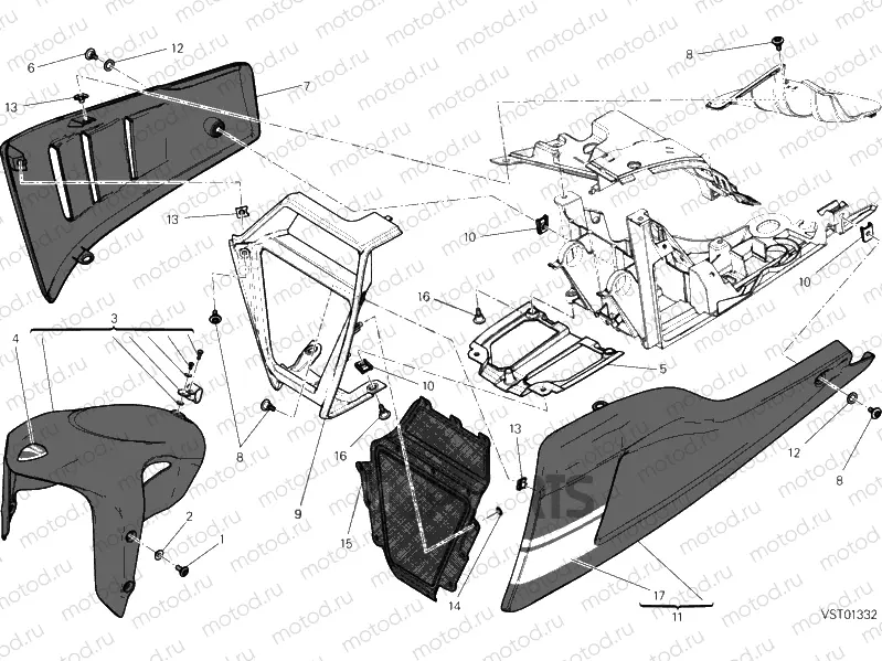 FRONT MUDGUARD » PLASTICS