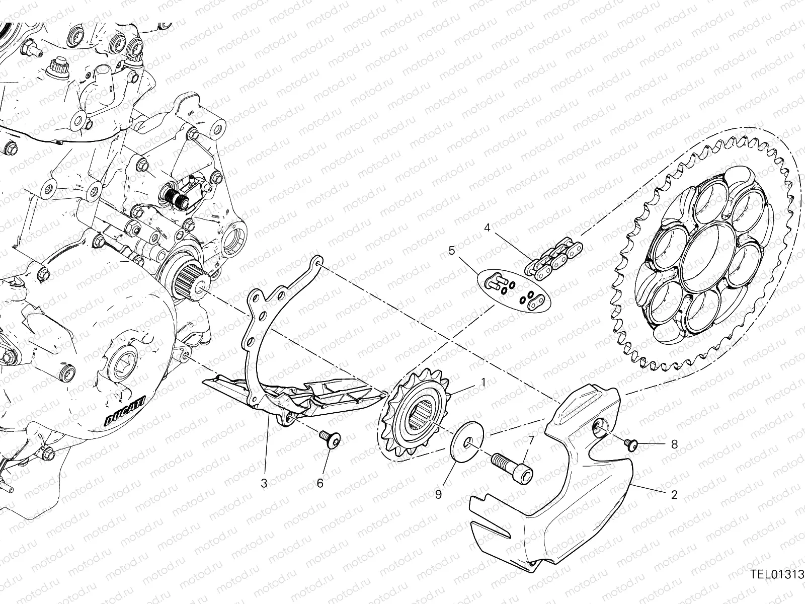 FRONT SPROCKET - CHAIN [MOD:PANV2]