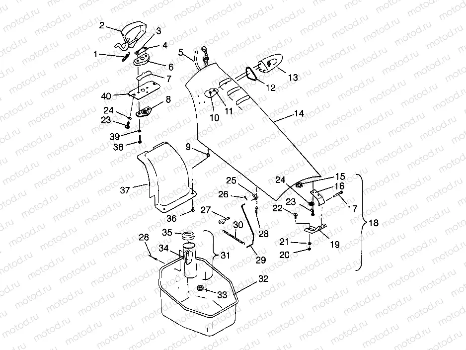 FRONT STORAGE COMPARTMENT SLTX B964590 and Intl. SLTX I964590 (4935783578A008) | FRONT STORAGE COMPARTMENT SLTX B964590 and Intl. SLTX I964590 (4935783578A008)