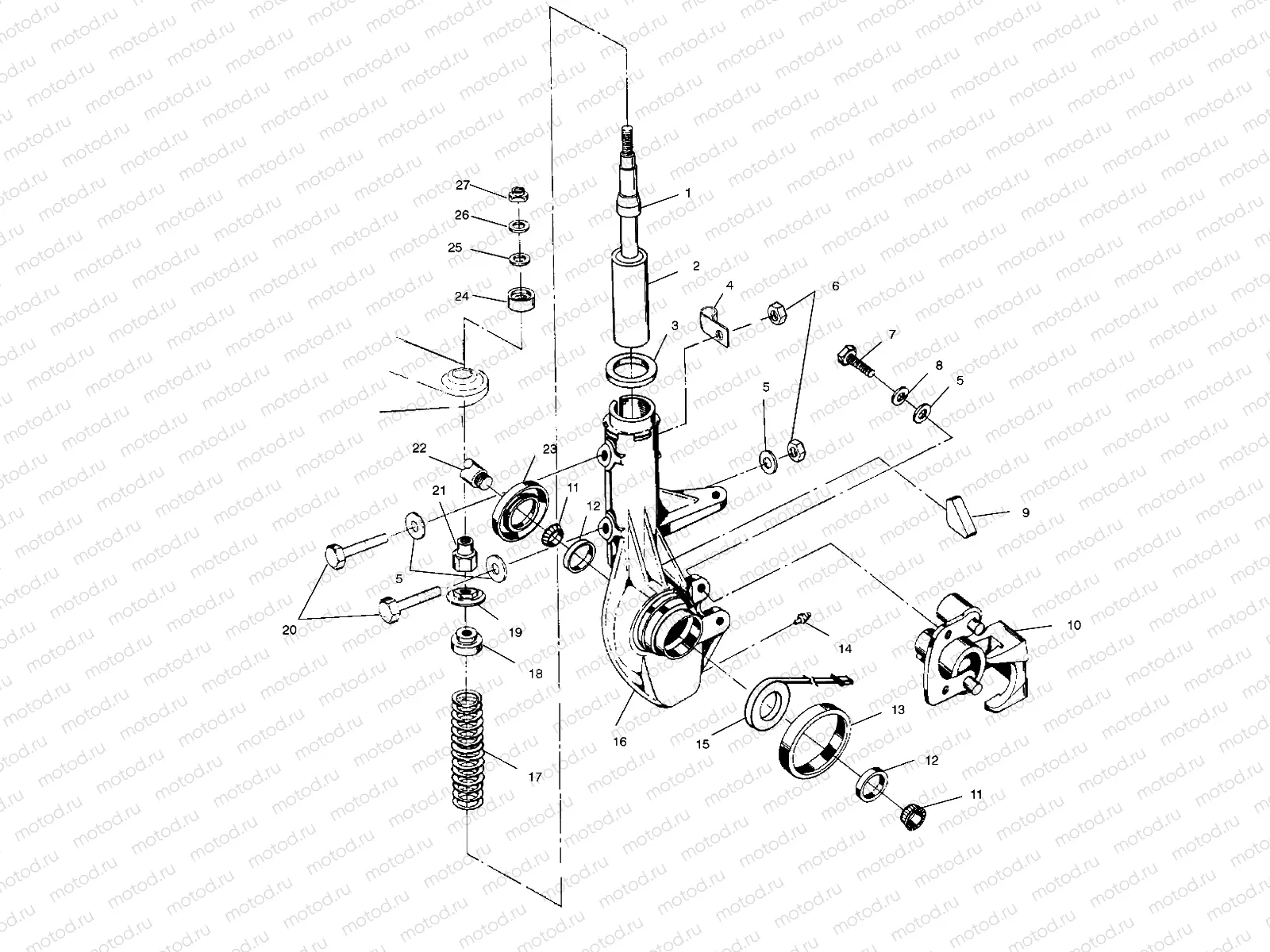 FRONT STRUT - A99RF50AA (4946494649B011) | FRONT STRUT - A99RF50AA (4946494649B011)