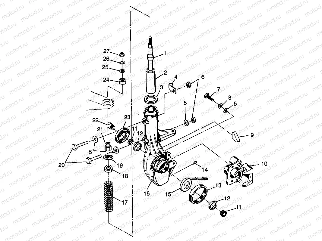 FRONT STRUT - S98AC42E (4945214521B002) | FRONT STRUT - S98AC42E (4945214521B002)