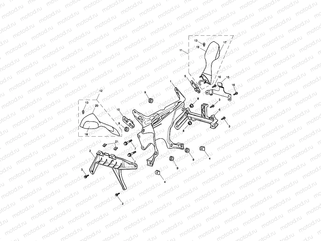 Front Sub-Frame & Fittings