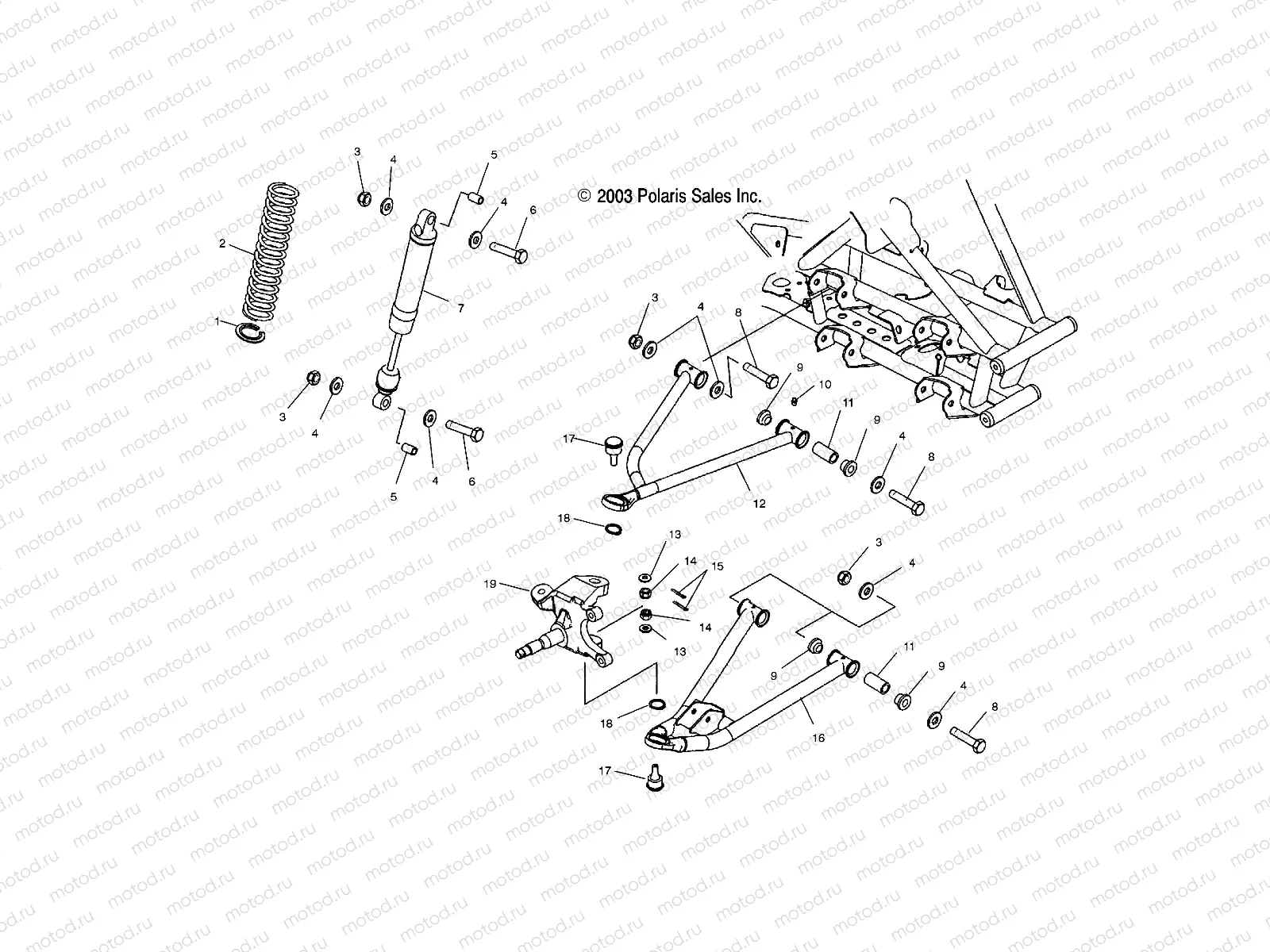 FRONT SUSPENSION - A04GJ50AA/AB/AC/AD (4986168616B04) | FRONT SUSPENSION - A04GJ50AA/AB/AC/AD (4986168616B04)