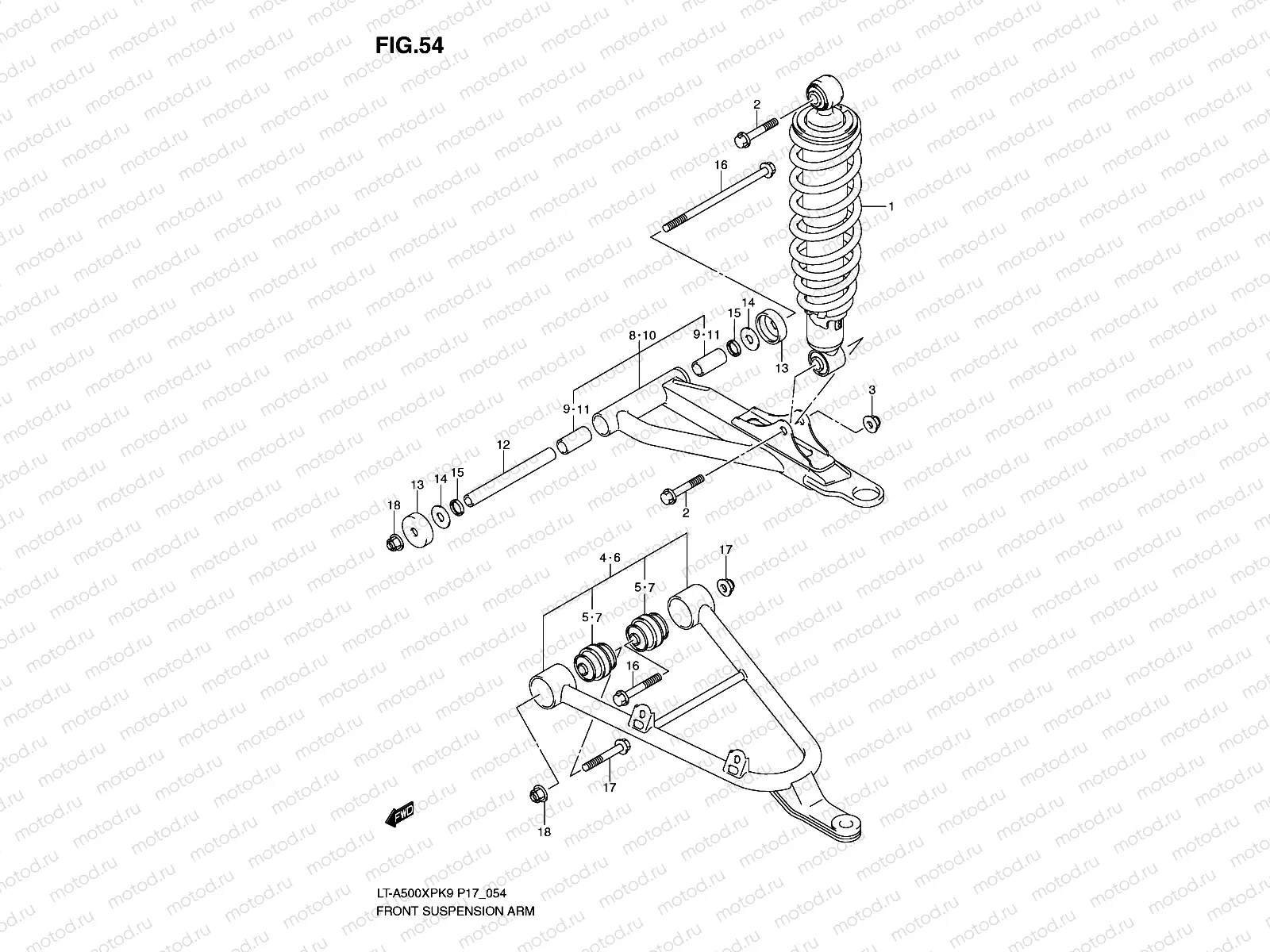 FRONT SUSPENSION ARM