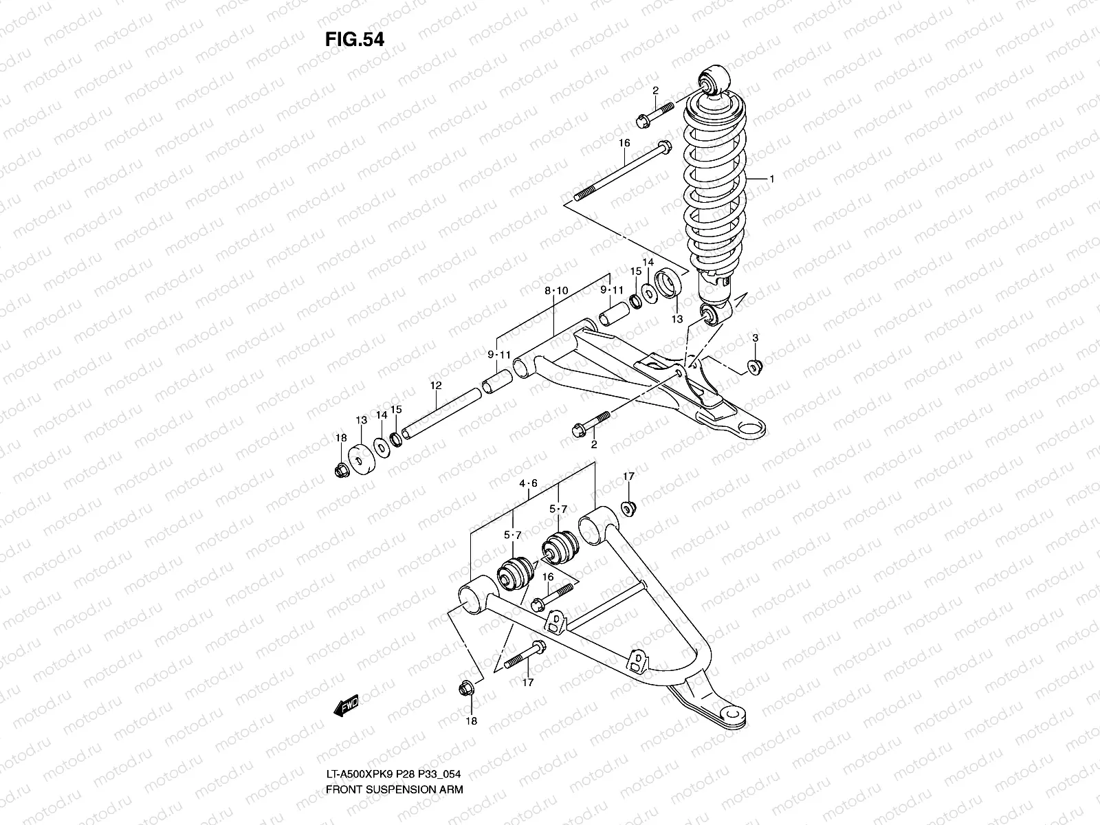 FRONT SUSPENSION ARM
