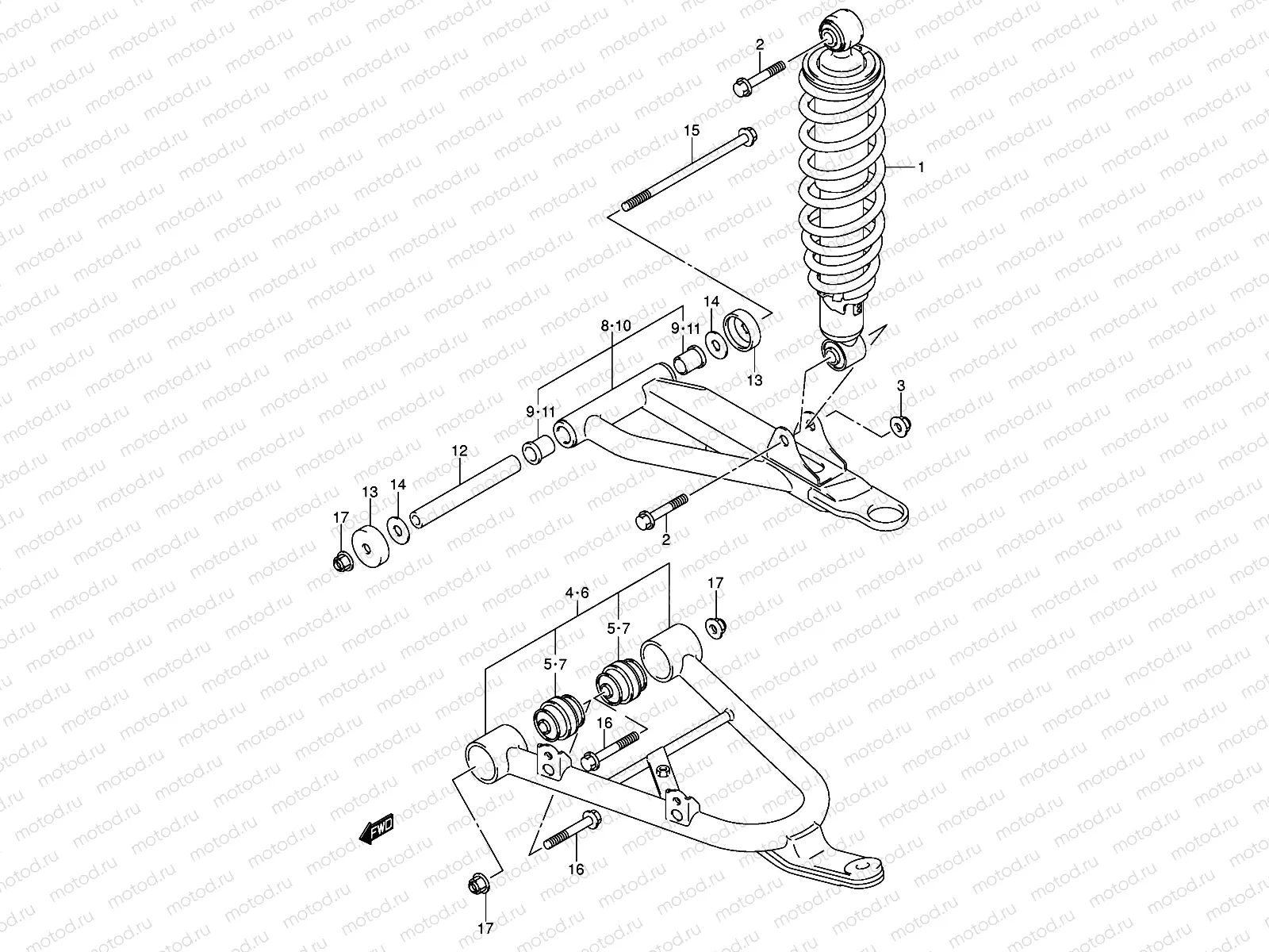 FRONT SUSPENSION ARM